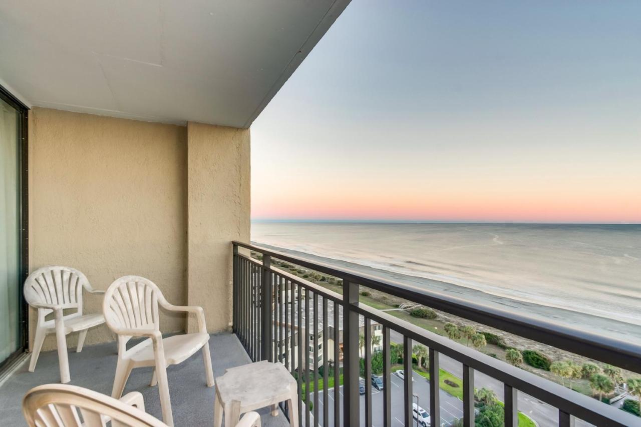 Scenic Views From The Balcony At Ocean Forest Plaza Condos Myrtle Beach Bagian luar foto